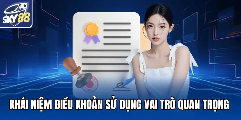 Khái niệm điều khoản sử dụng vai trò quan trọng