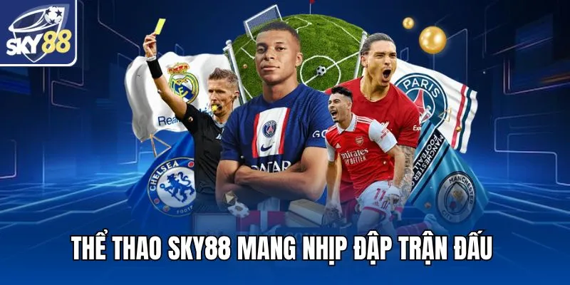 Thể thao SKY88 mang nhịp đập trận đấu