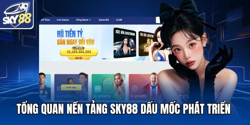 Tổng quan nền tảng SKY88 dấu mốc phát triển