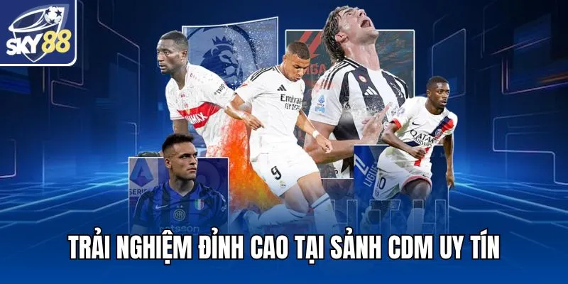 Trải nghiệm tính năng cá cược tại sảnh CDM mới nhất